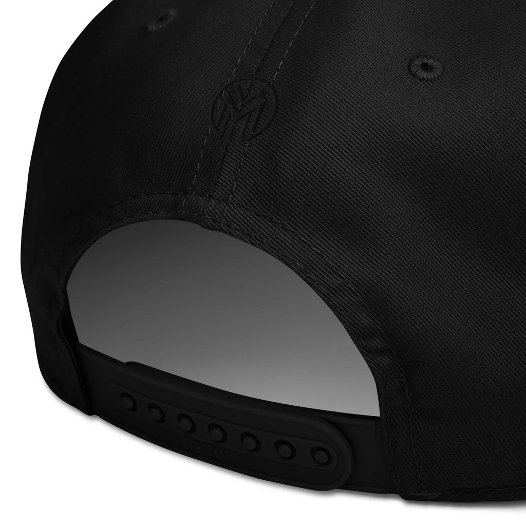 5 panel cap - Double Black