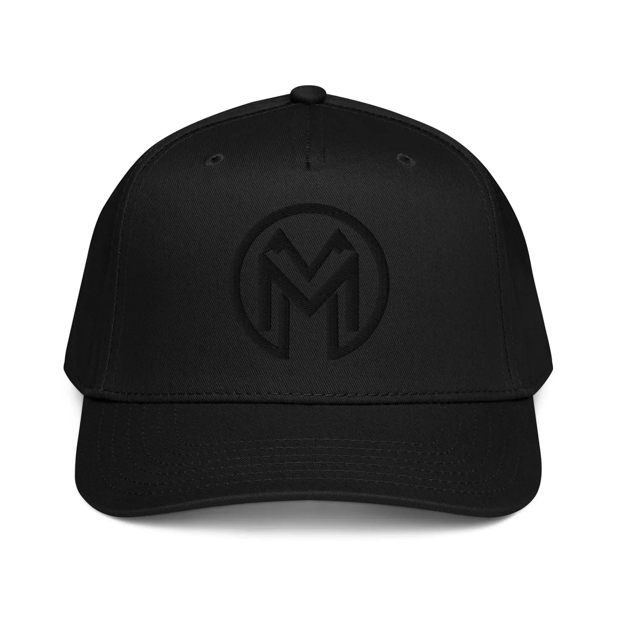 5 panel cap - Double Black