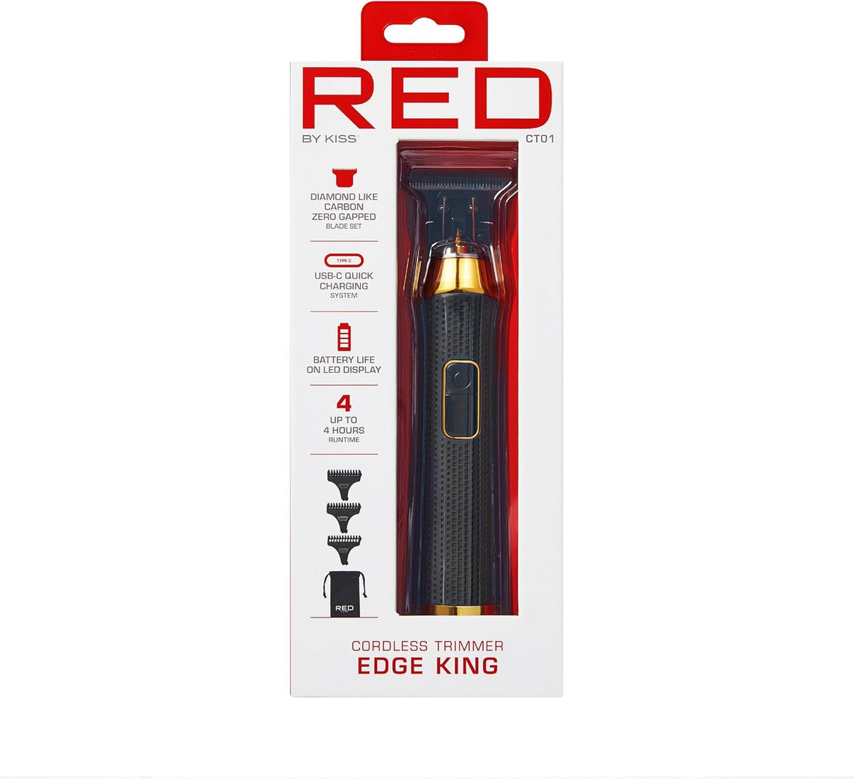 Red By Kiss Red Edge King Cordless Trimmer CT01