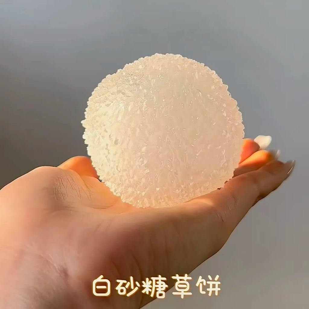 Slushy Bayberry Stress Ball Squishy Toy Shapeable Non-rebound Fidget Toys ASMR Slushy Squeeze Ball Anti Stress Rustling Sound