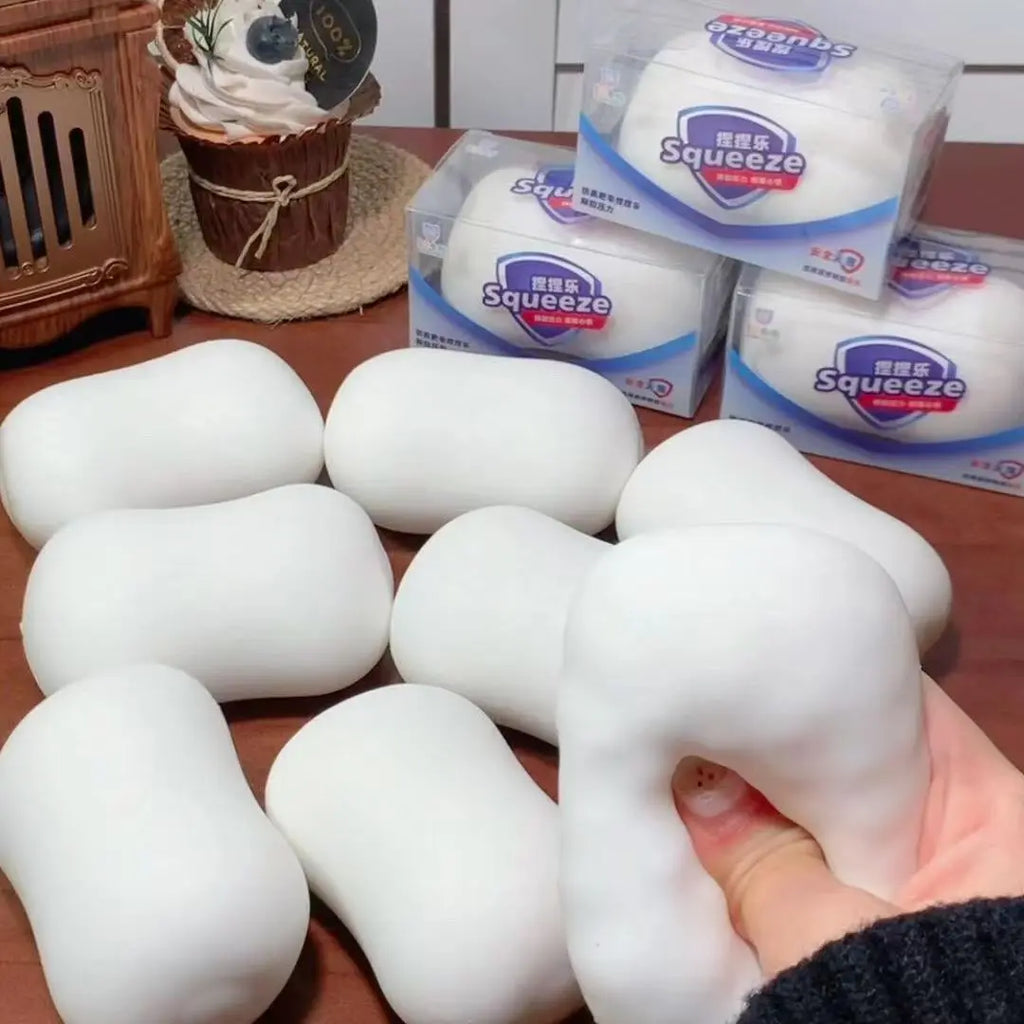 Crunch Squishy Blind Box, Mango Crunch Squishy, Soap Crunch Squishy , Cheese Crunch Squishy, Squishy with many Korean reviews